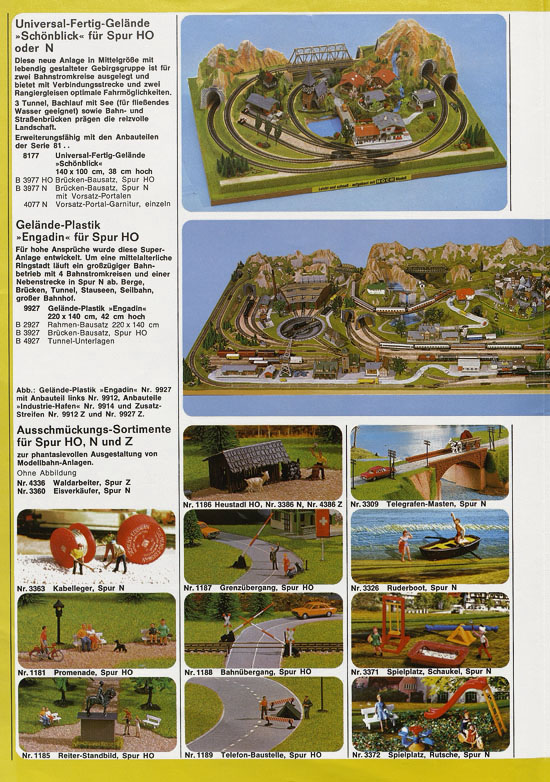 Seite 4 NOCH Katalog 1980