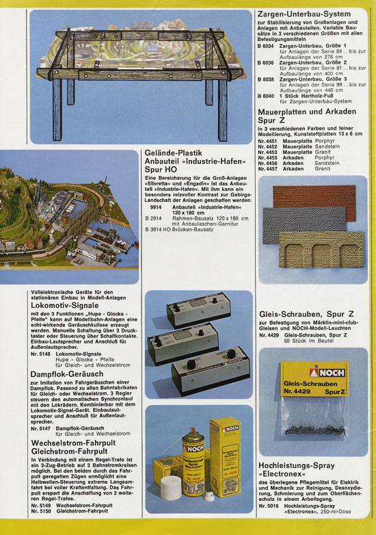 Seite 5 NOCH Katalog 1980