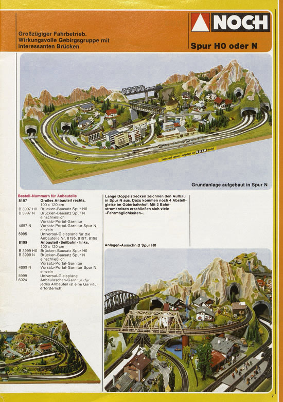 Seite 11 NOCH Katalog 1980