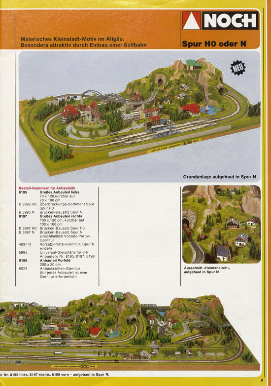 Seite 13 NOCH Katalog 1980