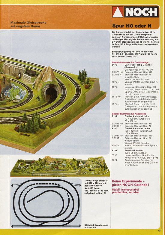 Seite 21 NOCH Katalog 1980