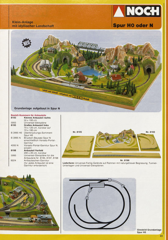 Seite 27 NOCH Katalog 1980