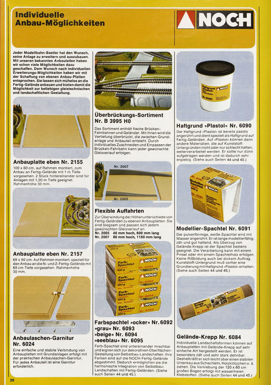 Seite 30 NOCH Katalog 1980