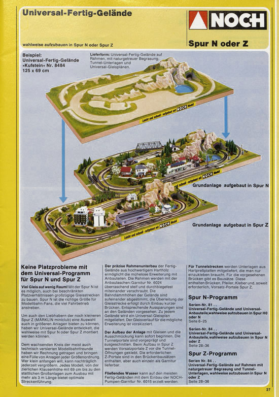 Seite 31 NOCH Katalog 1980