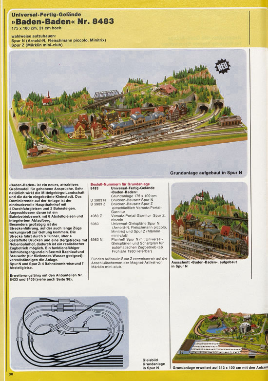 Seite 34 NOCH Katalog 1980