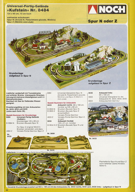Seite 36 NOCH Katalog 1980