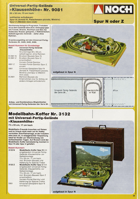 Seite 39 NOCH Katalog 1980