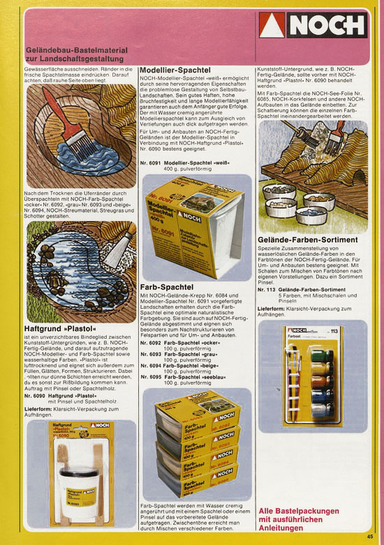 Seite 49 NOCH Katalog 1980