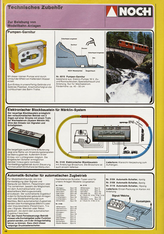 Seite 52 NOCH Katalog 1980