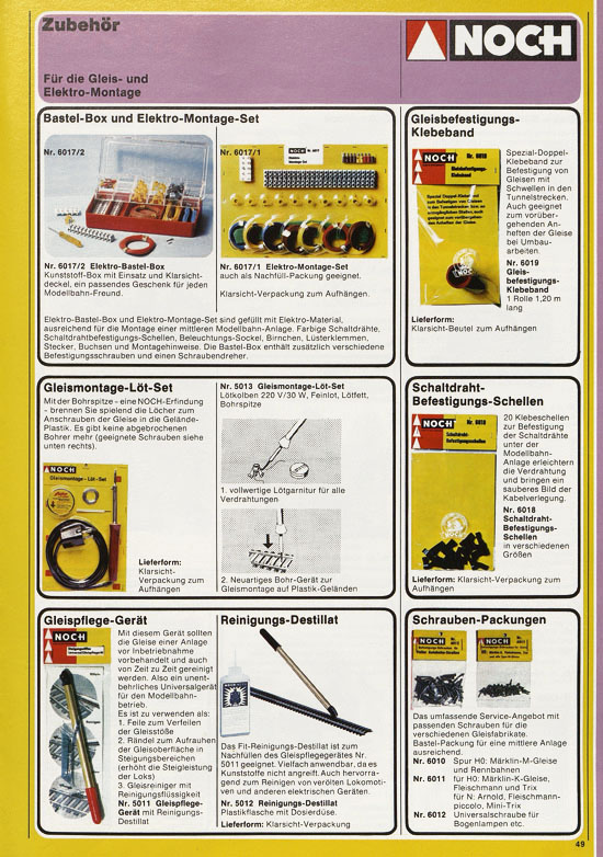 Seite 53 NOCH Katalog 1980