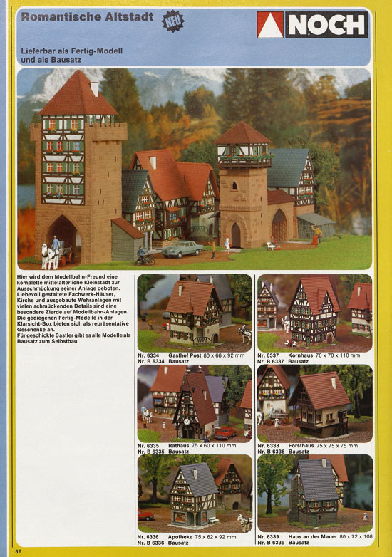 Seite 60 NOCH Katalog 1980