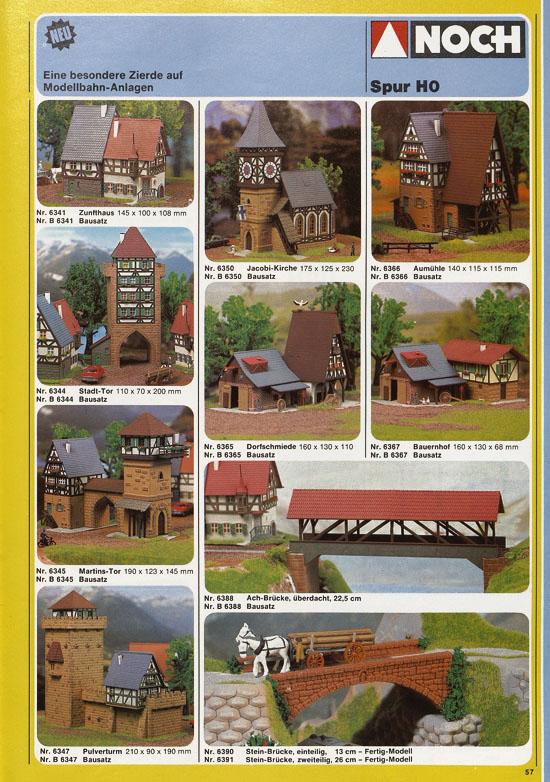 Seite 61 NOCH Katalog 1980