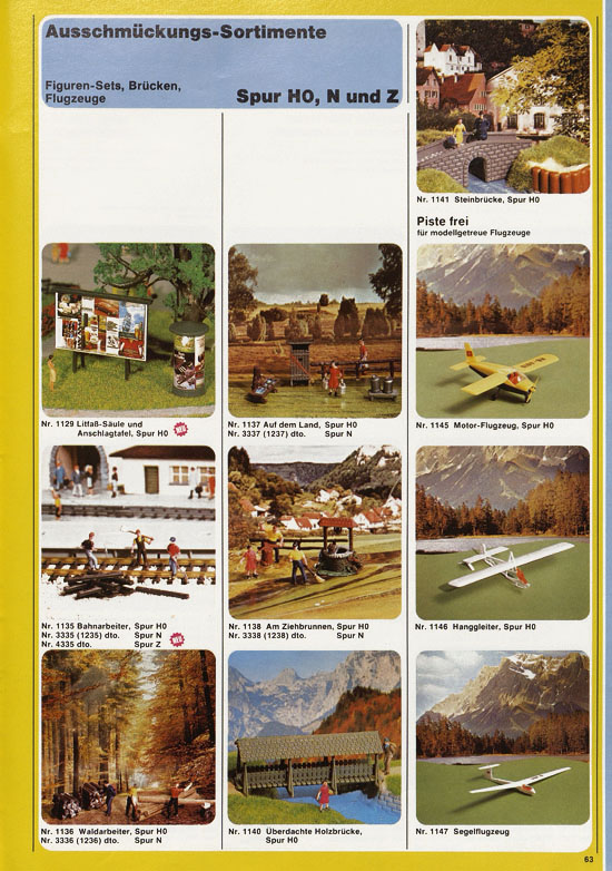 Seite 67 NOCH Katalog 1980