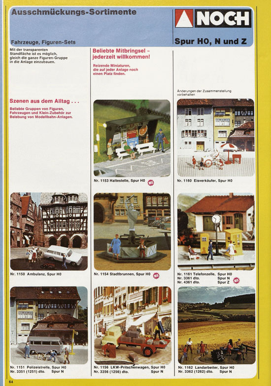 Seite 68 NOCH Katalog 1980