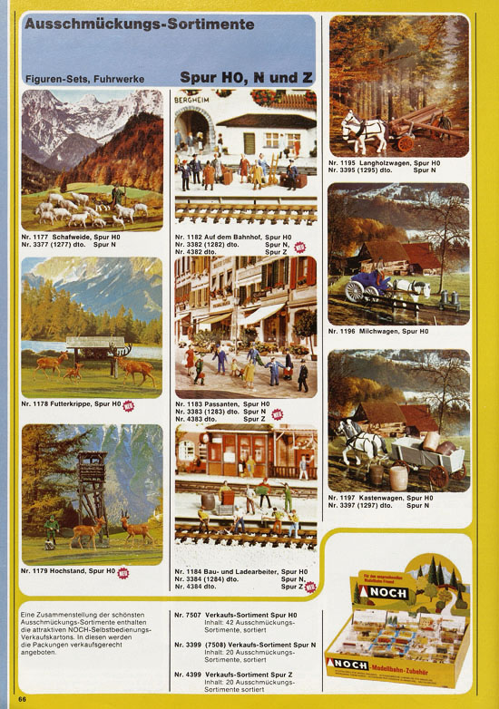 Seite 70 NOCH Katalog 1980