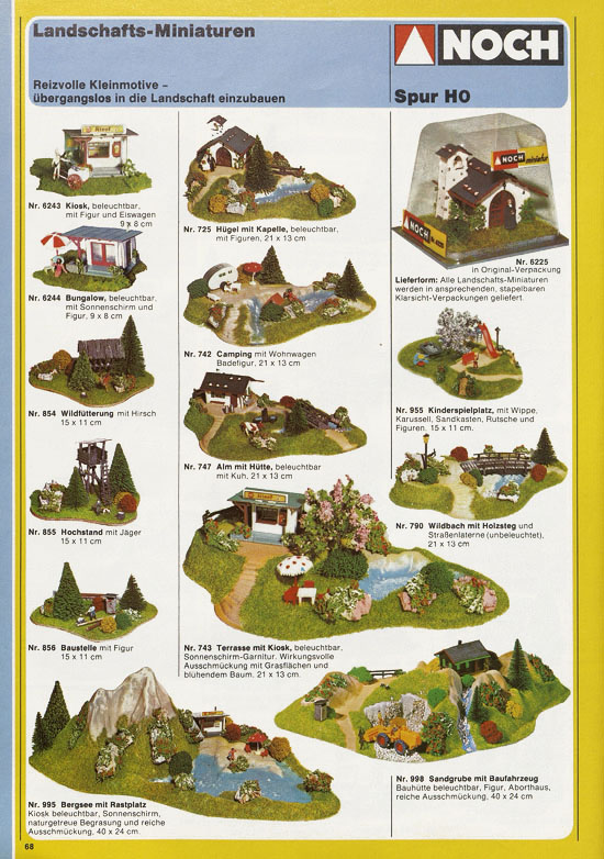 Seite 72 NOCH Katalog 1980