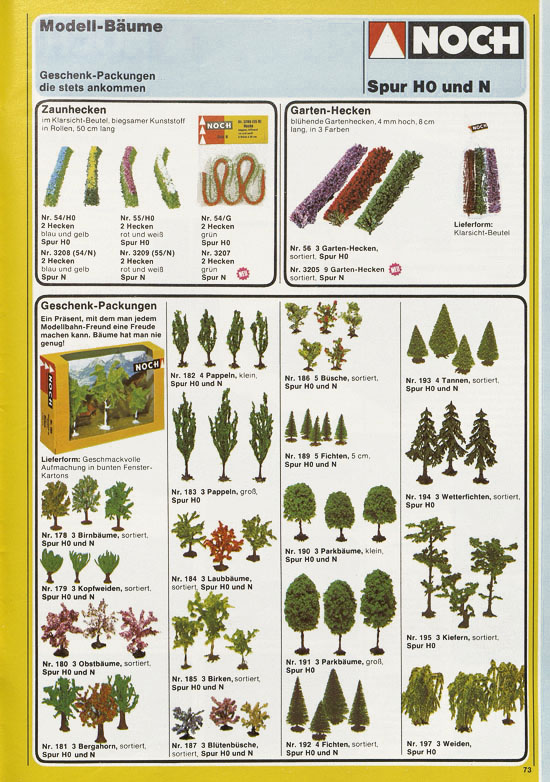 Seite 77 NOCH Katalog 1980