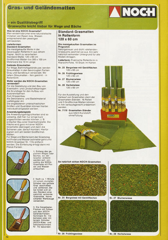 Seite 78 NOCH Katalog 1980