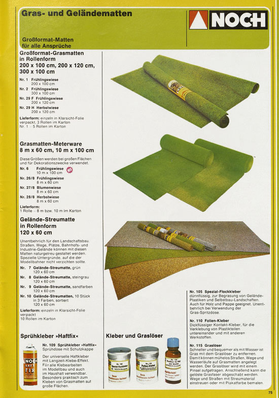 Seite 79 NOCH Katalog 1980