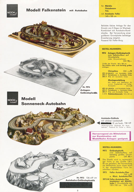 NOCH Hauptkatalog 1968