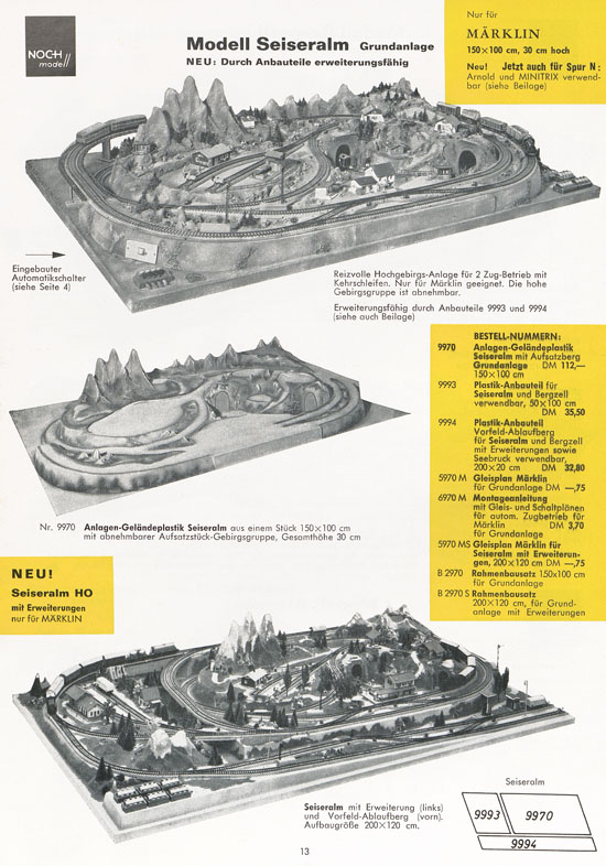 NOCH Hauptkatalog 1968