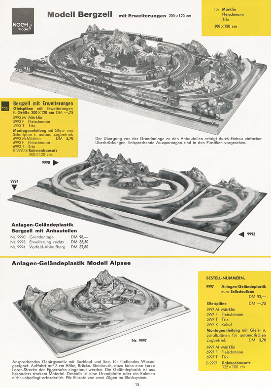 NOCH Hauptkatalog 1968