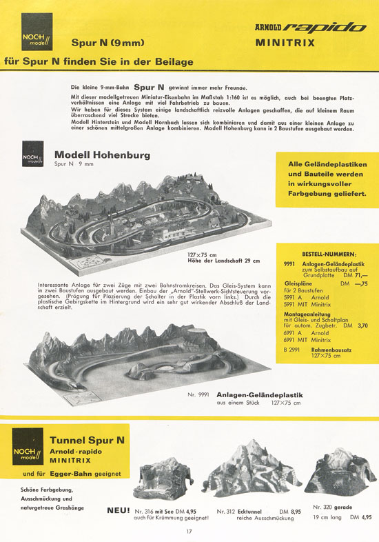 NOCH Hauptkatalog 1968