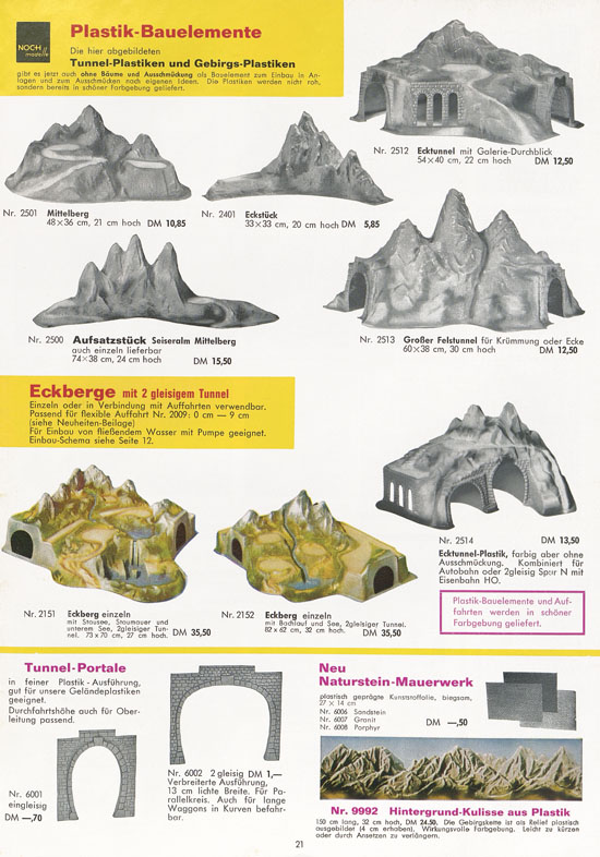 NOCH Hauptkatalog 1968