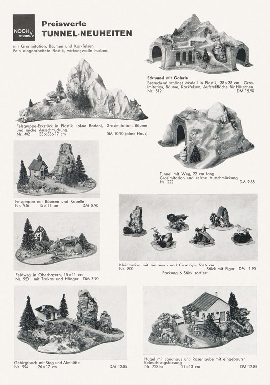 NOCH Neuheiten N 462 1962