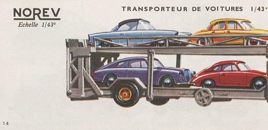 Norev catalogue 1959