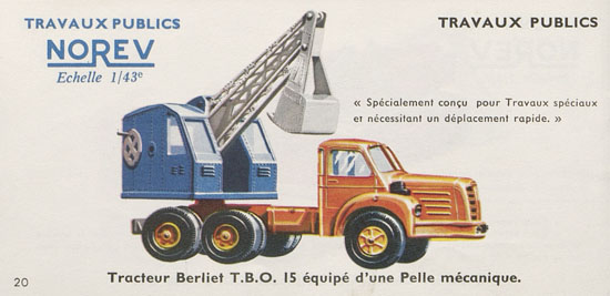 Norev catalogue 1959