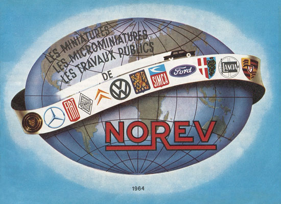 Norev catalogue 1964