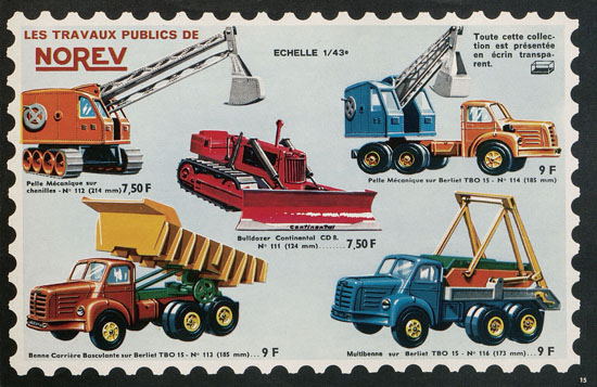 Seite 15 Norev catalogue 1966