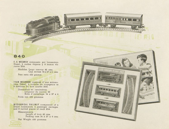 Paya catalogo 1958