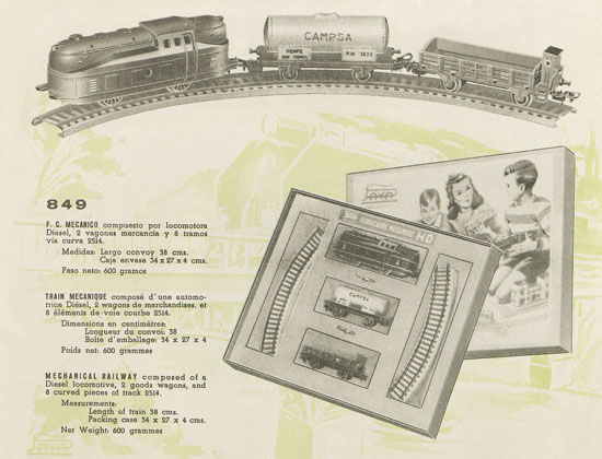 Paya catalogo 1958