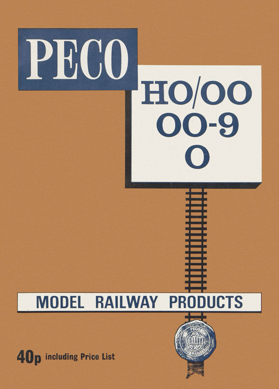 Peco Model Railway Products catalogue 1977