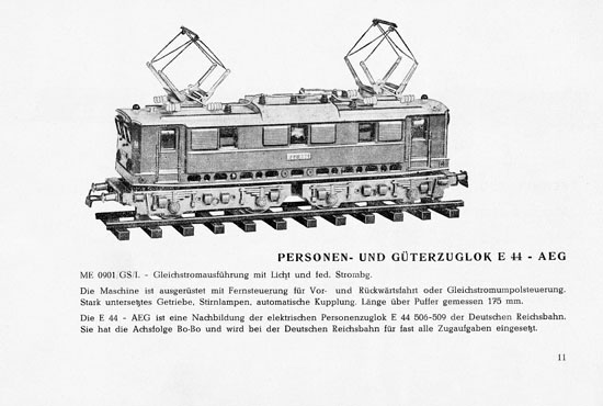 Piko Katalog 1955