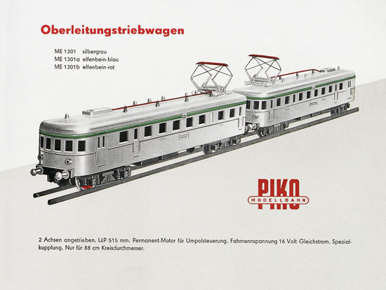 Piko Katalog 1957