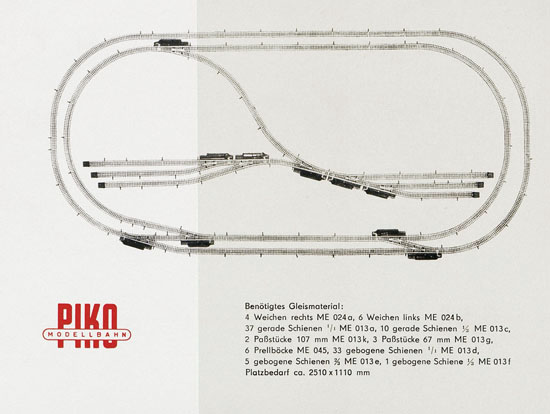 Piko Katalog 1957