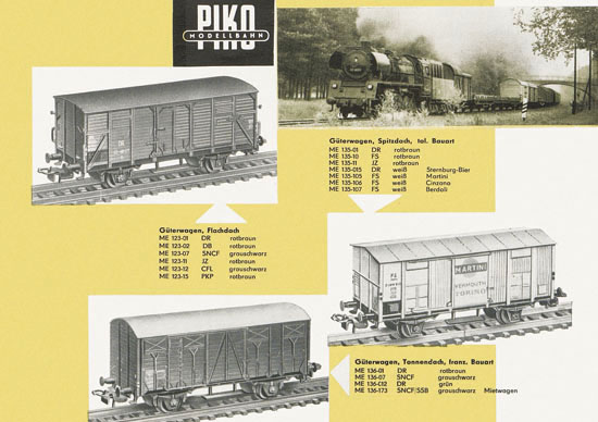 Piko Katalog K 61 1961