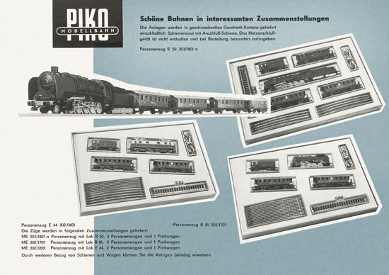 Piko Katalog K 61 1961