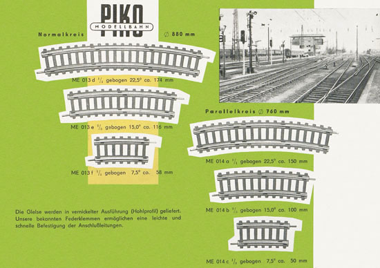 Piko Katalog K 61 1961