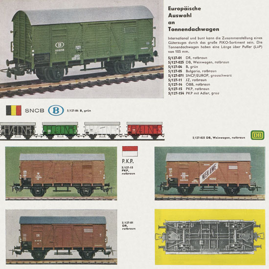 Piko Katalog 1967