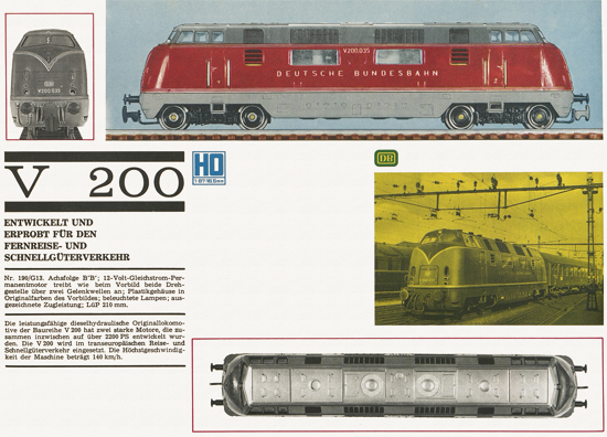 Piko-Modellbahn Katalog 1968-1969