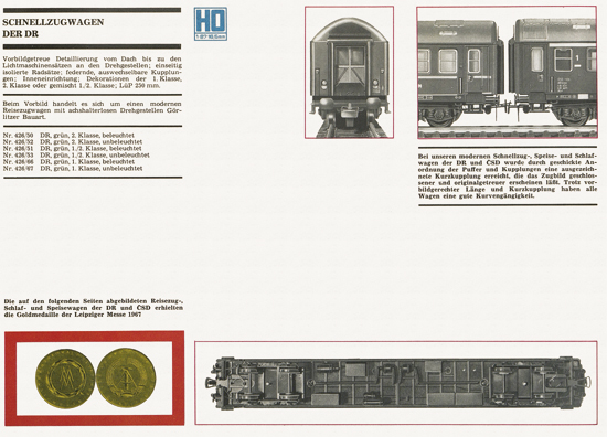 Piko-Modellbahn Katalog 1968-1969