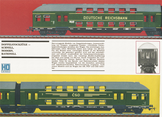 Piko-Modellbahn Katalog 1968-1969