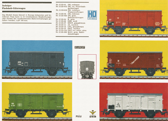 Piko-Modellbahn Katalog 1968-1969