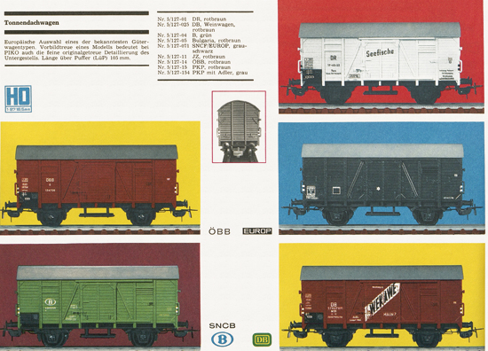 Piko-Modellbahn Katalog 1968-1969