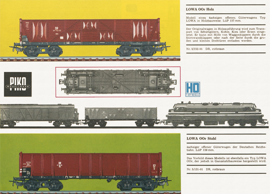 Piko-Modellbahn Katalog 1968-1969