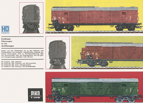 Piko Katalog 1970